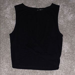 H&M Knot Front Crop Top